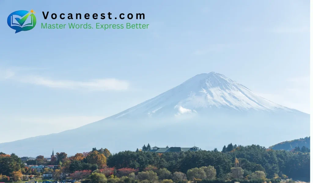 A prominent feature of a landscape that is easily recognized from a distance.