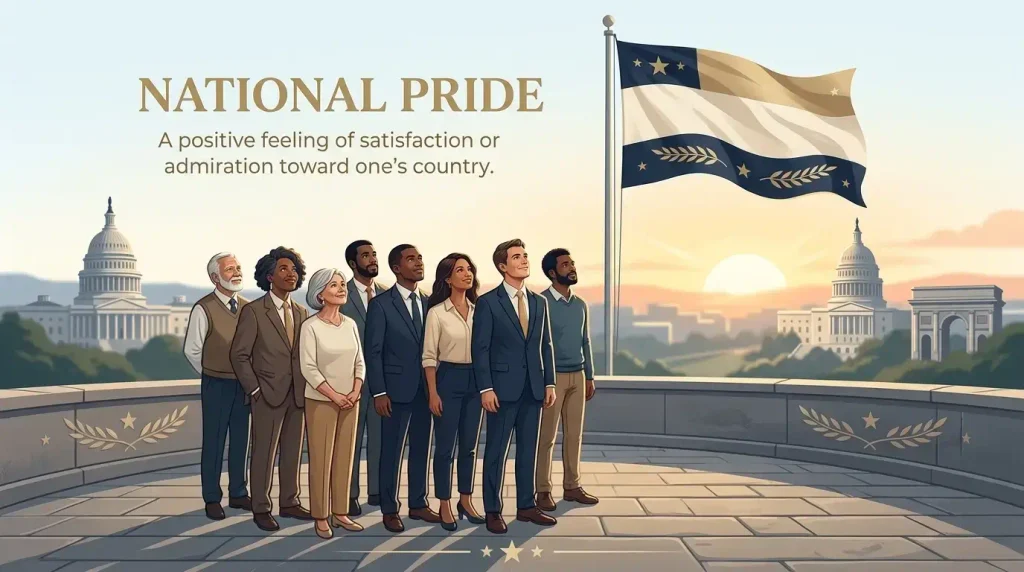 National pride describes a positive feeling of satisfaction or admiration toward one’s country. mujha us meaning pir prompt bna doo