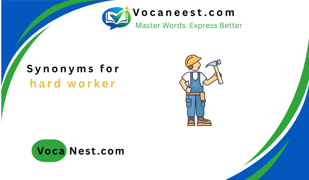 synonym for hard worker