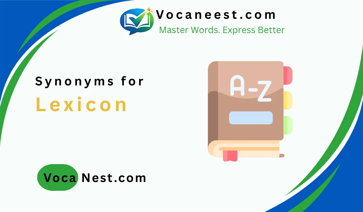 📖Synonym for Lexicon: 45 Best Words to Use in 2026