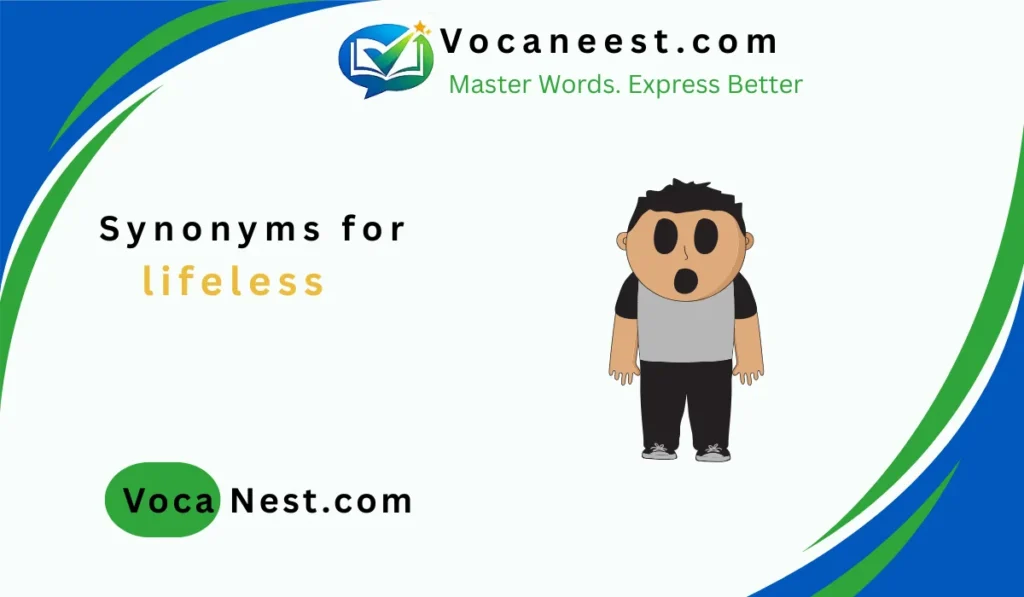 synonym for lifeless