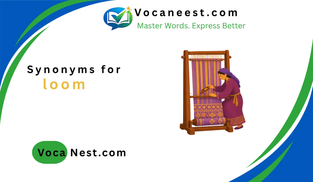 synonym for loom