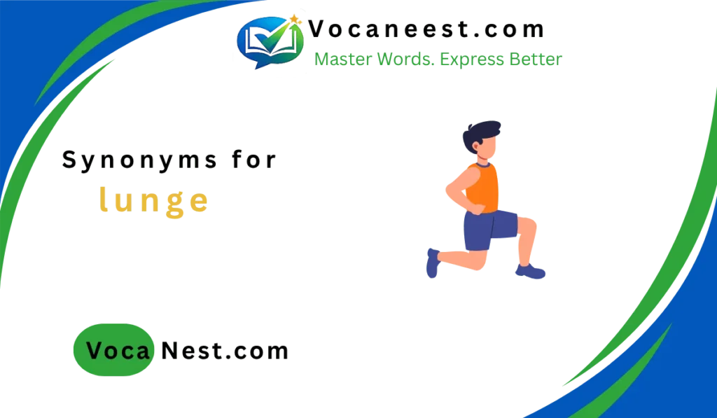 synonym for lunge
