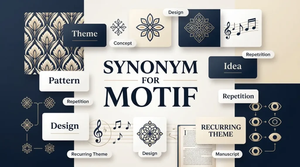 synonym for motif