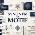 synonym for motif