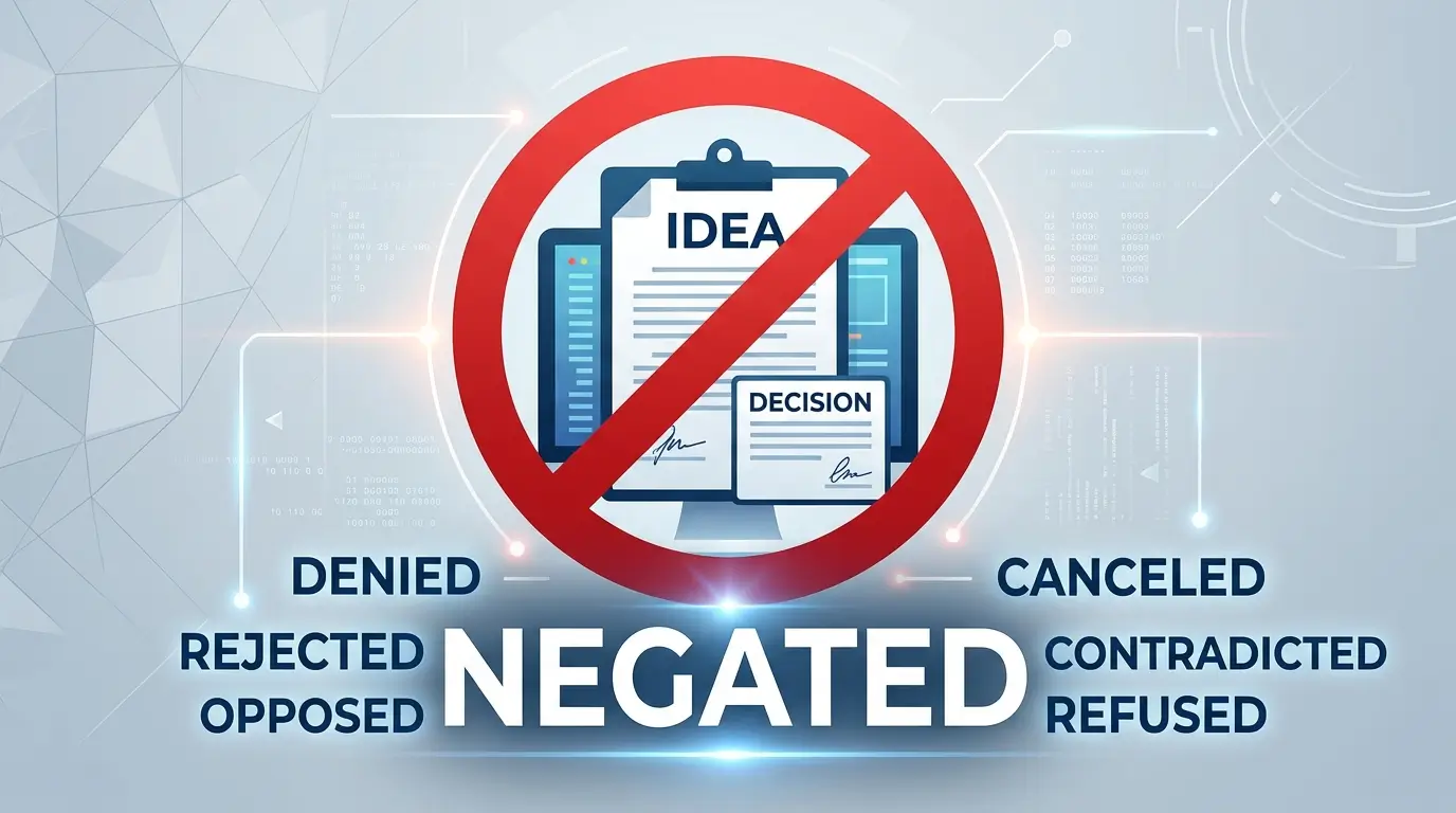 🚫 Synonym for Negated: Top 45 Words in (2026)