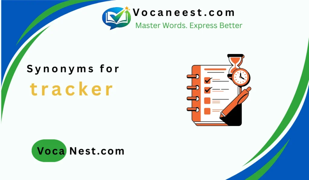 synonym for tracker