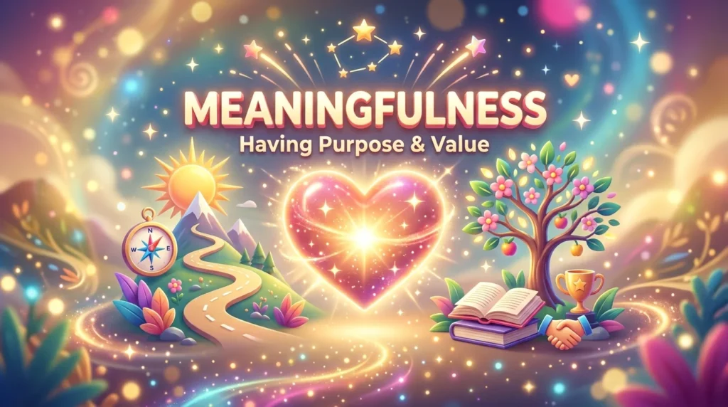 Synonyms for Meaningfulness