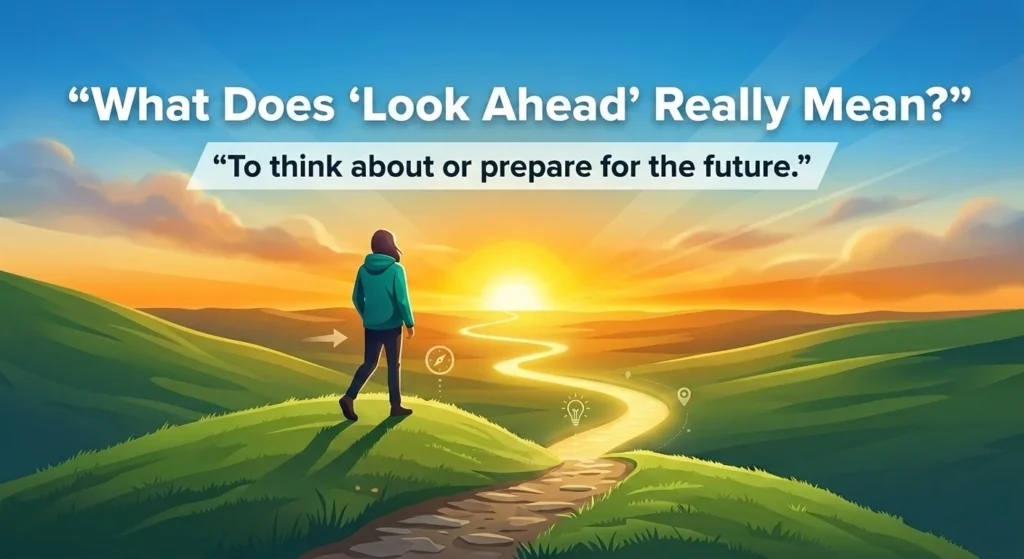 What Does “Look Ahead” Really Mean