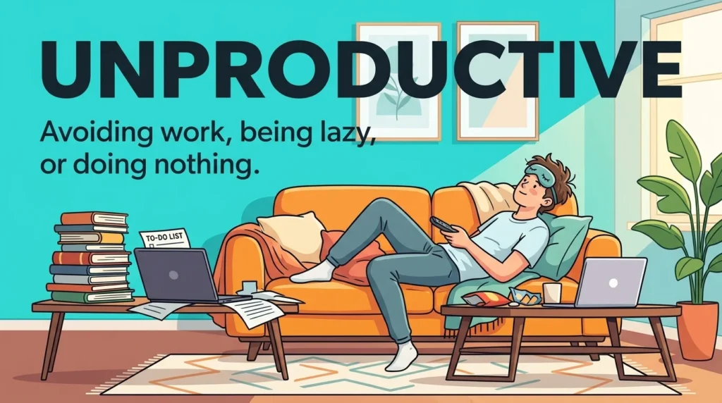 synonym for unproductive