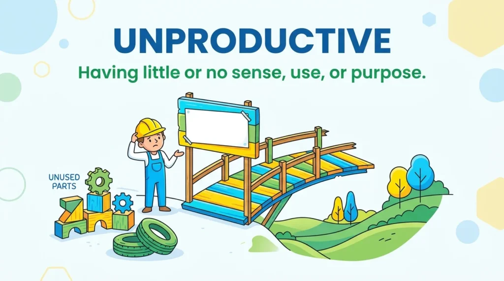 Having little or no sense, use, or purpose.