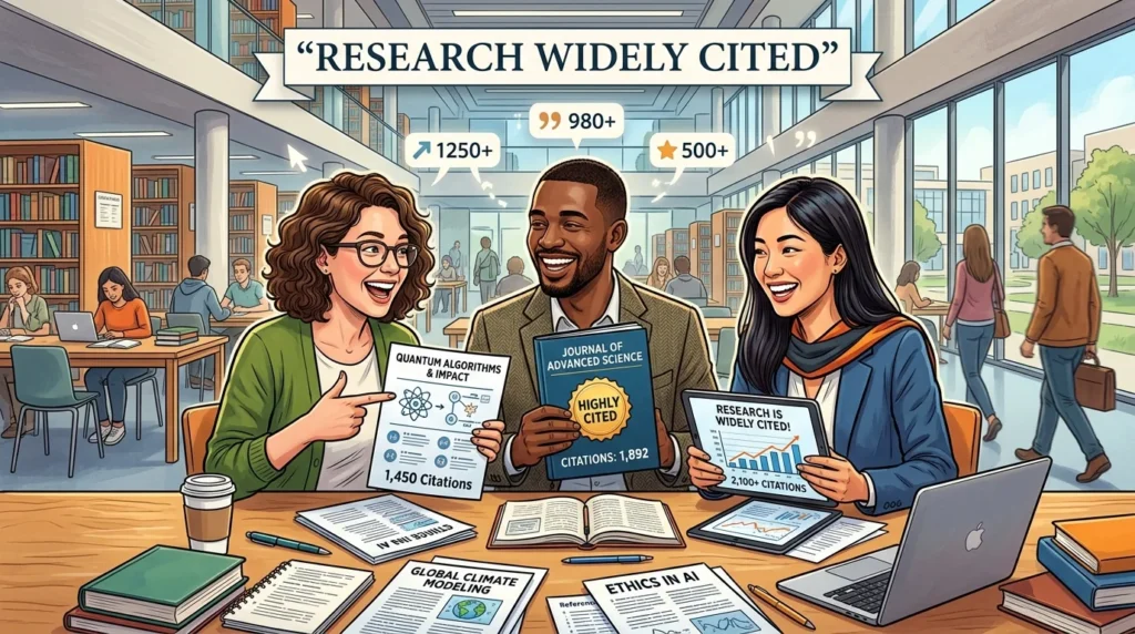 Scholars feeling upbeat about research citations