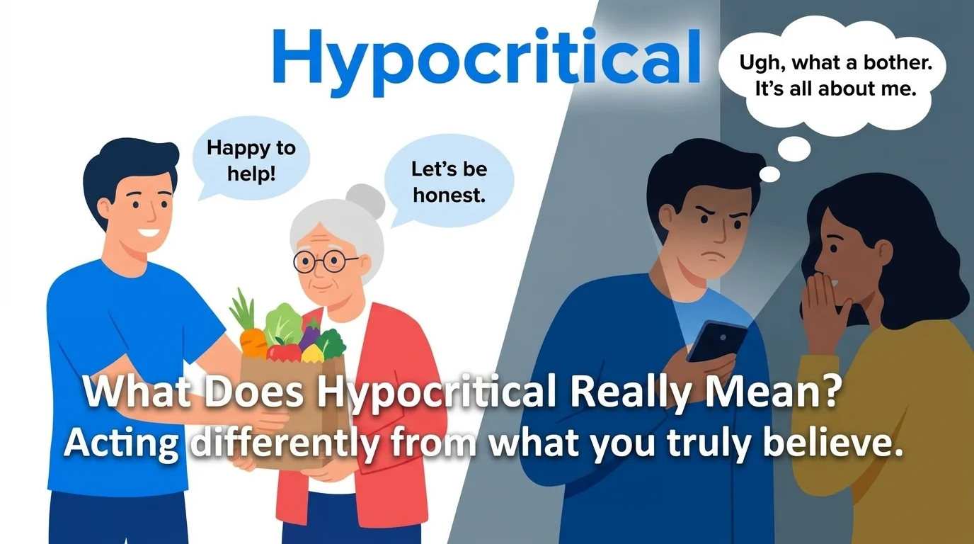 🎭Synonym for Hypocritical: 45 Best Guide (2026)