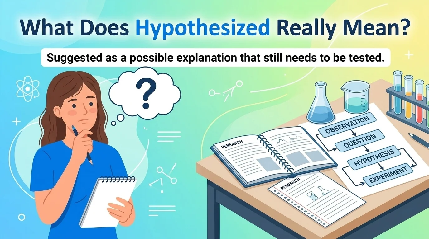 🔬Synonym for Hypothesized:45 Top Guide (2026)