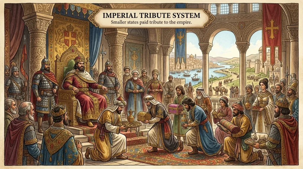 Synonym for imperialism trade network
