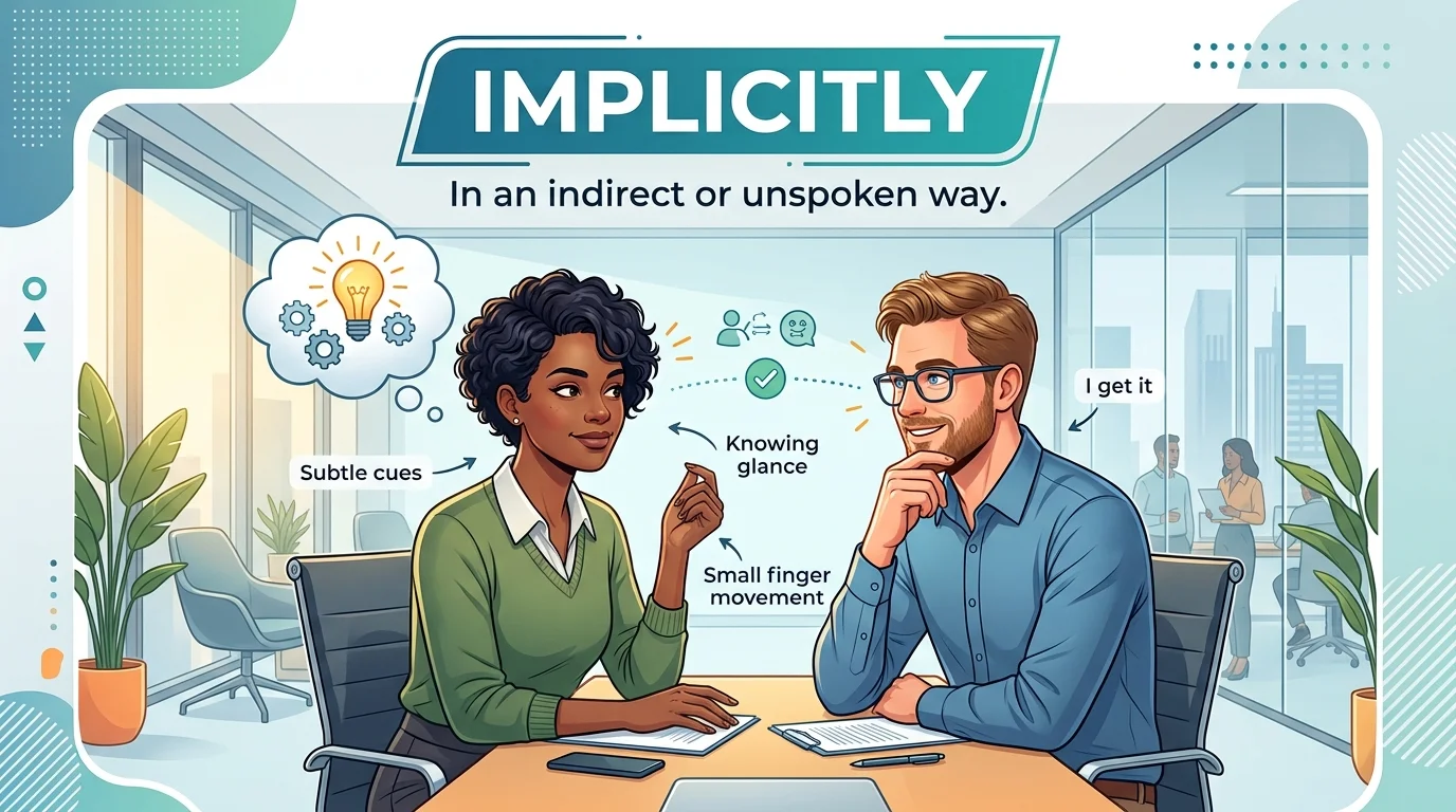 synonym for implicitly