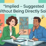 synonym for implied