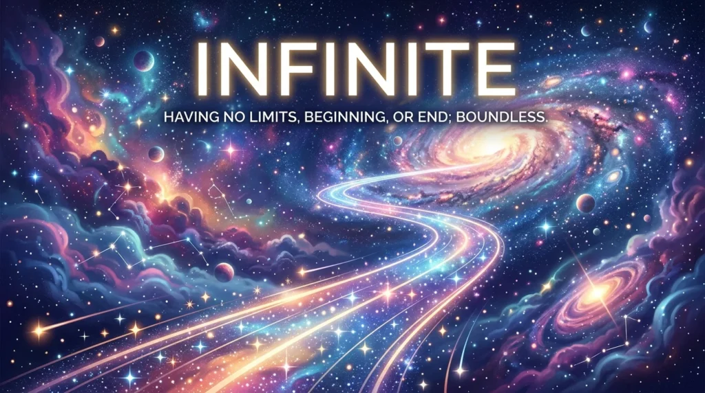 synonym for infinite