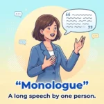 synonym for monologue
