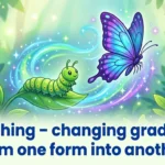 synonym for morphing