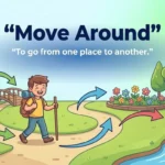 Synonym for Move Around