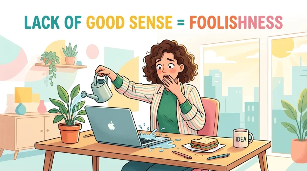 Synonym for Naughtiness: Foolish Act