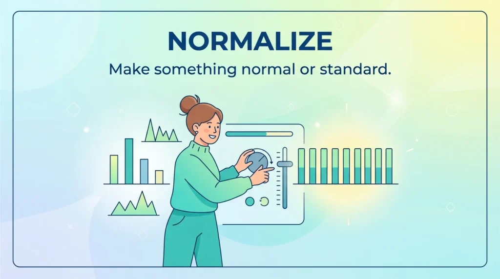 synonym for normalize