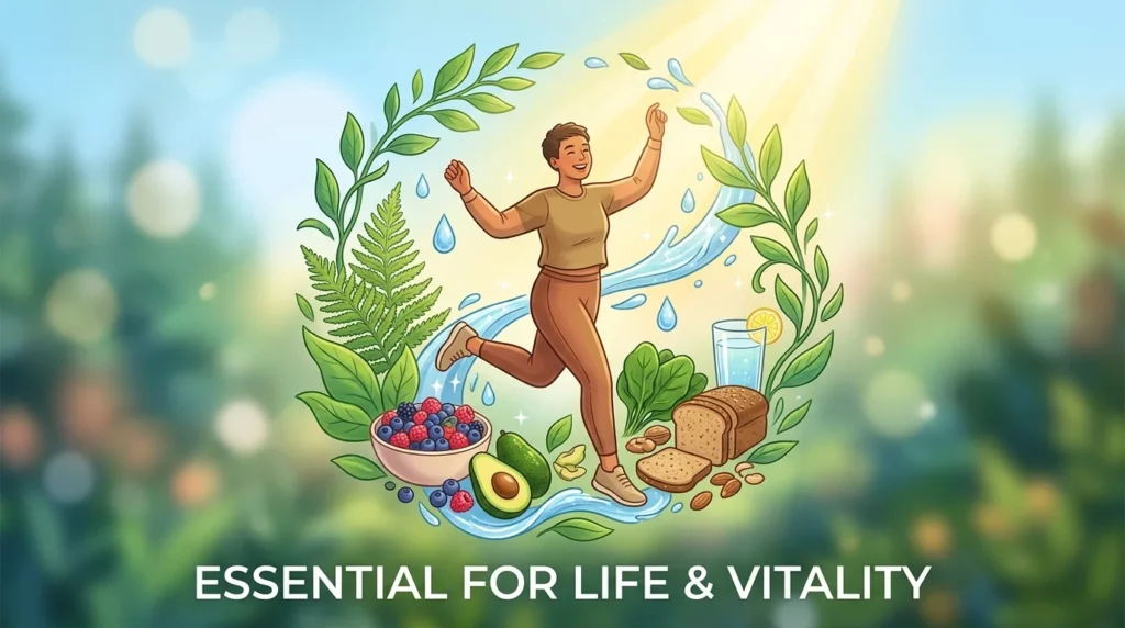 Synonym for nutritious supporting physical vitality