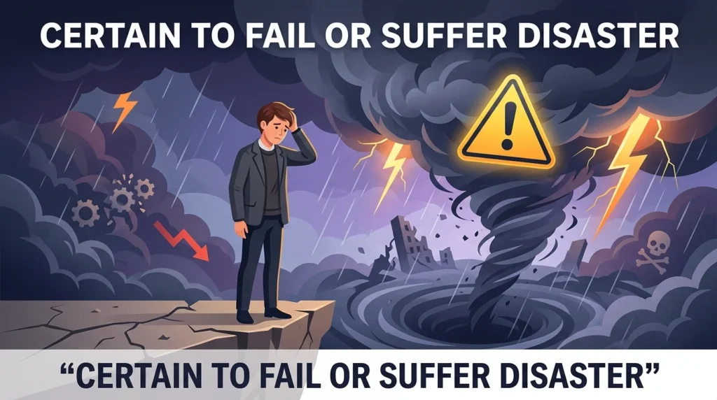 Synonym for obligated meaning unavoidable failure