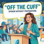 synonym for off the cuff