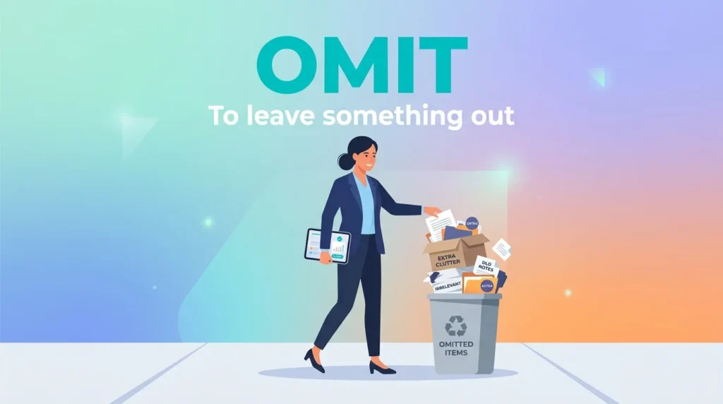 synonym for omit
