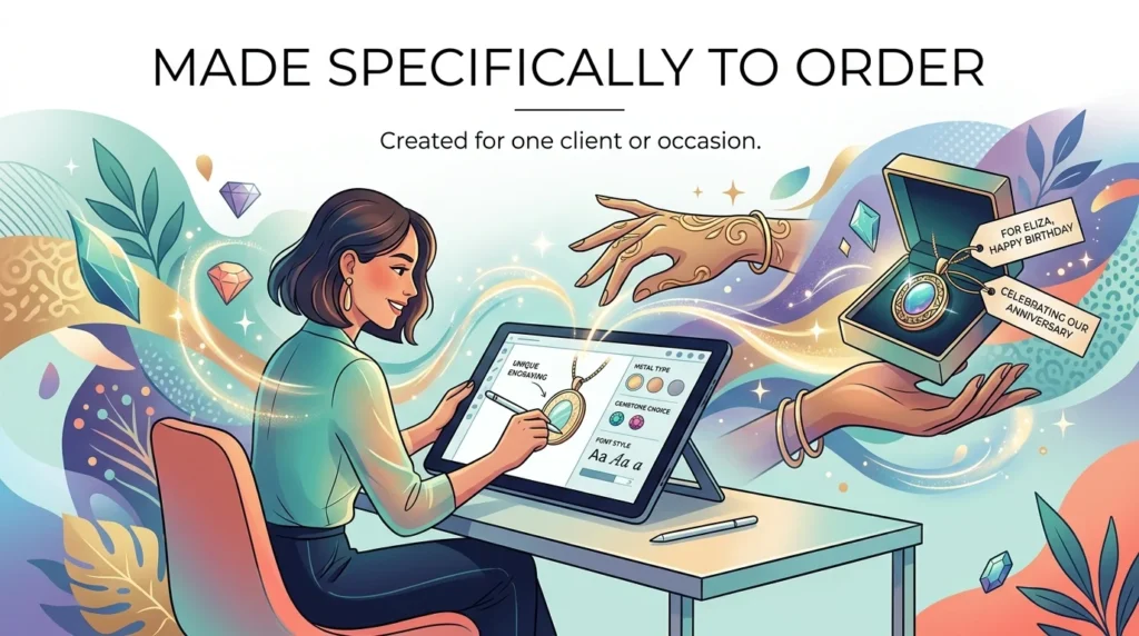 Synonym for one-off made to order