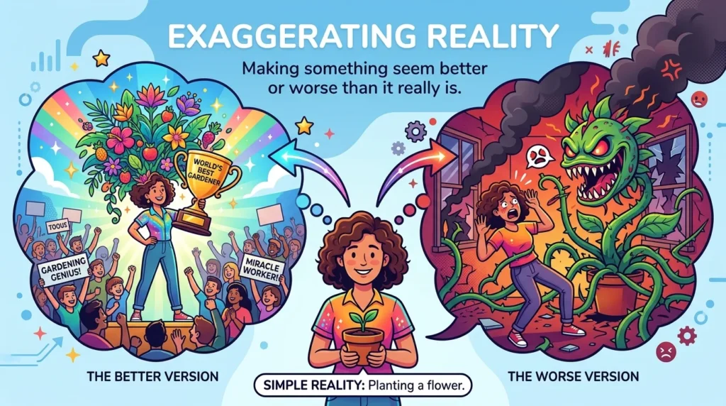 Synonym for Ostentation explained visually