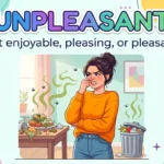 Synonym for Unpleasant