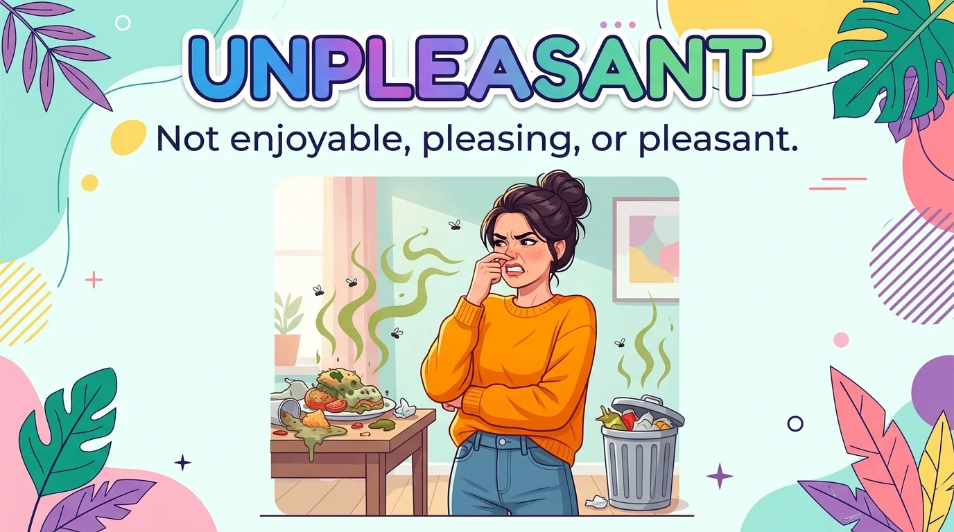 🙄Synonym for Unpleasant: 45 Best Words for 2026