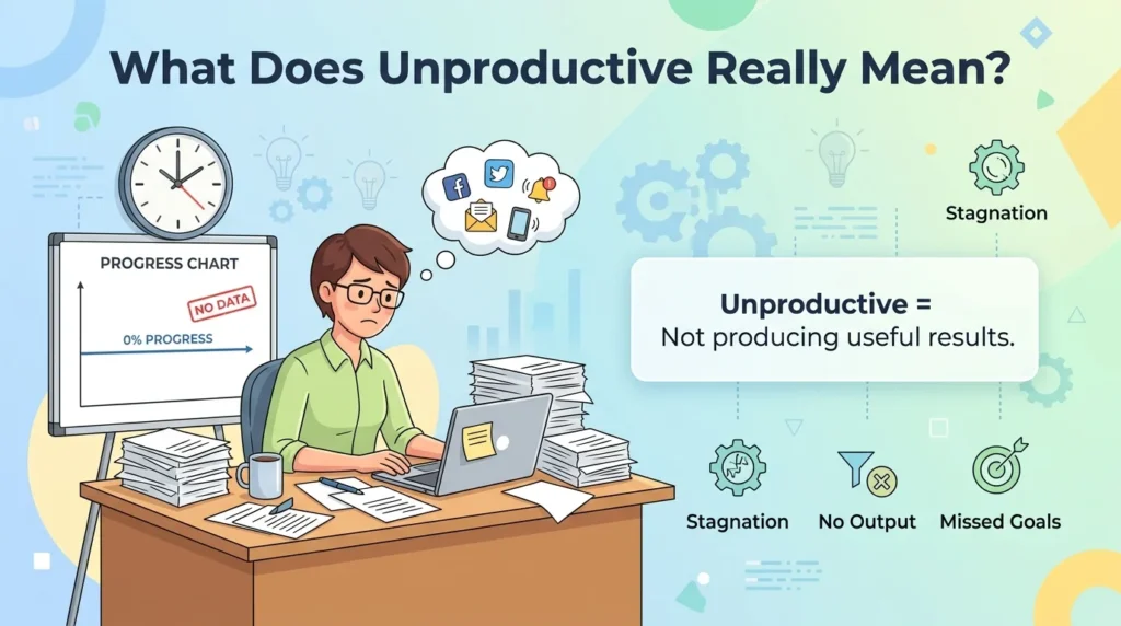 synonym for unproductive