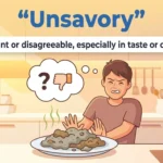 synonym for unsavory