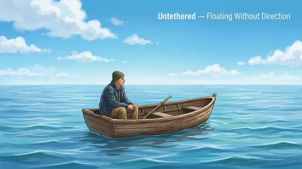 Synonym for untethered meaning explained