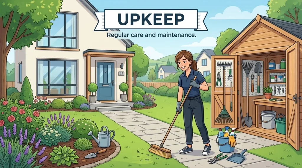 synonym for upkeep