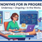 Synonyms for In Progress