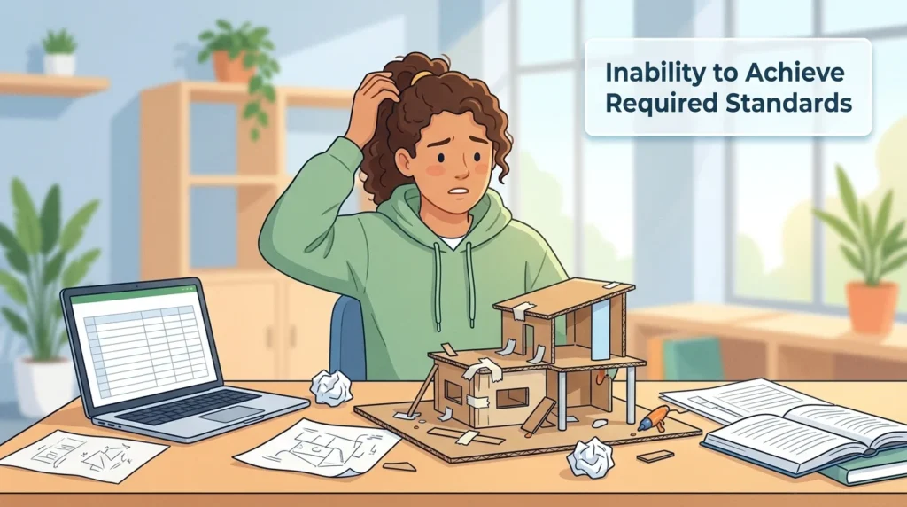 Synonyms for Incapability in action