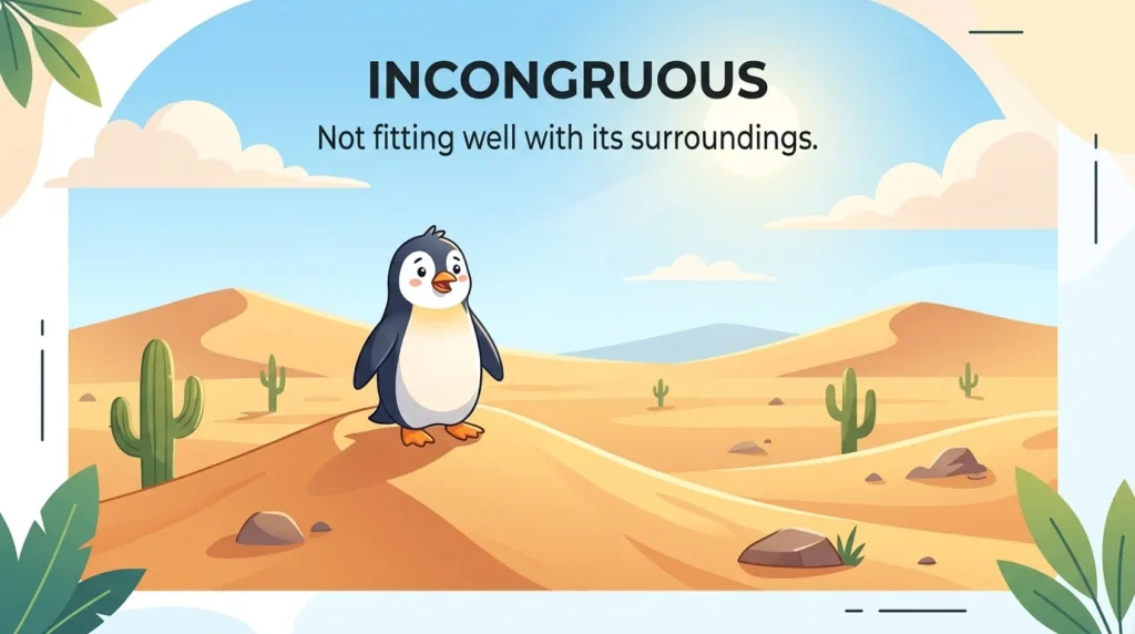 Synonyms for Incongruous