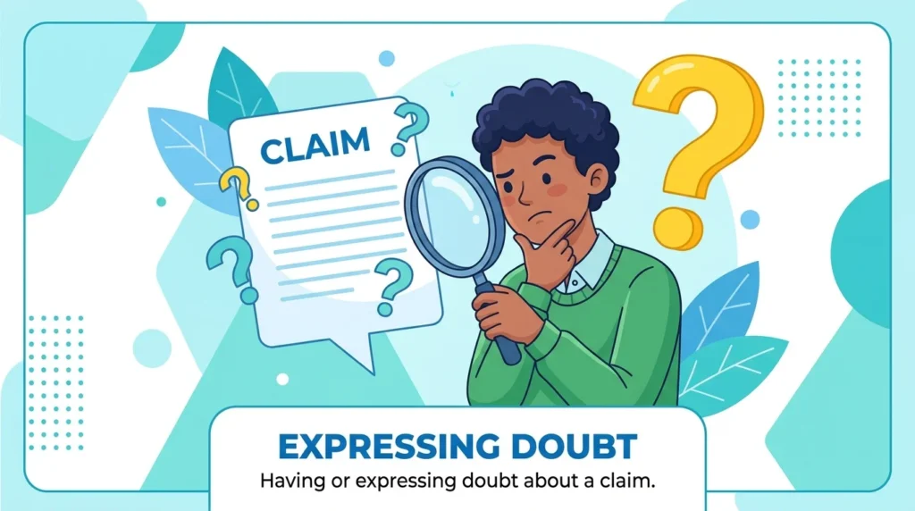 Synonyms for Incredulous Meaning