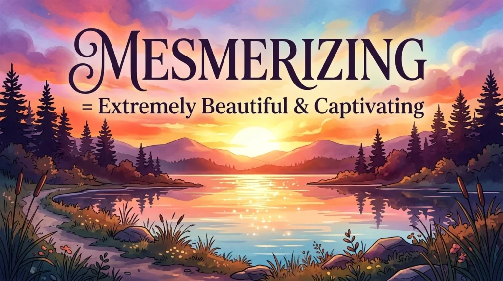 What Does "Mesmerizing" Really Mean?