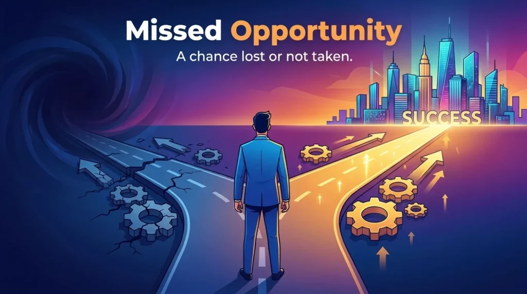 What Does "Missed Opportunity" Really Mean?