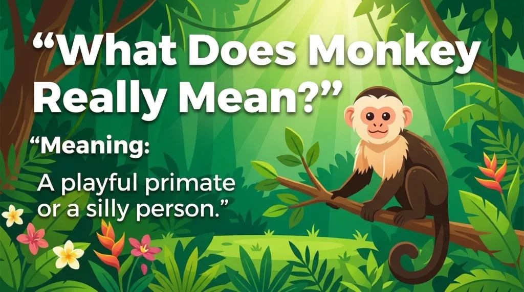What Does Monkey Really Mean?