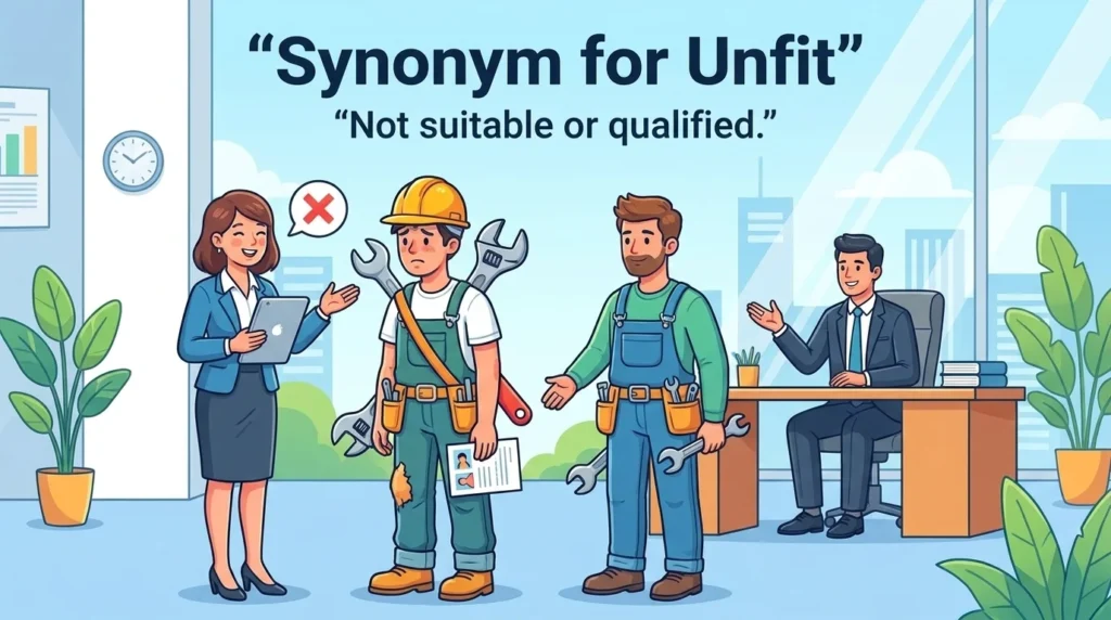 What Does “Synonym for Unfit” Really Mean?