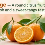 synonym for orange