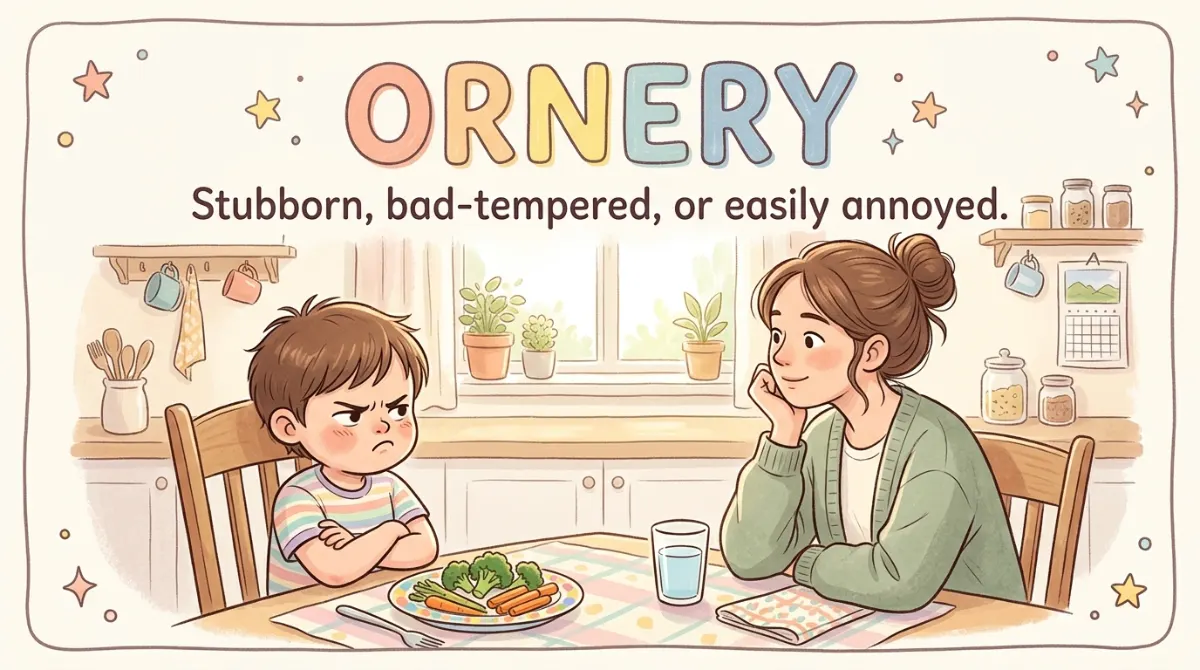 synonym for ornery
