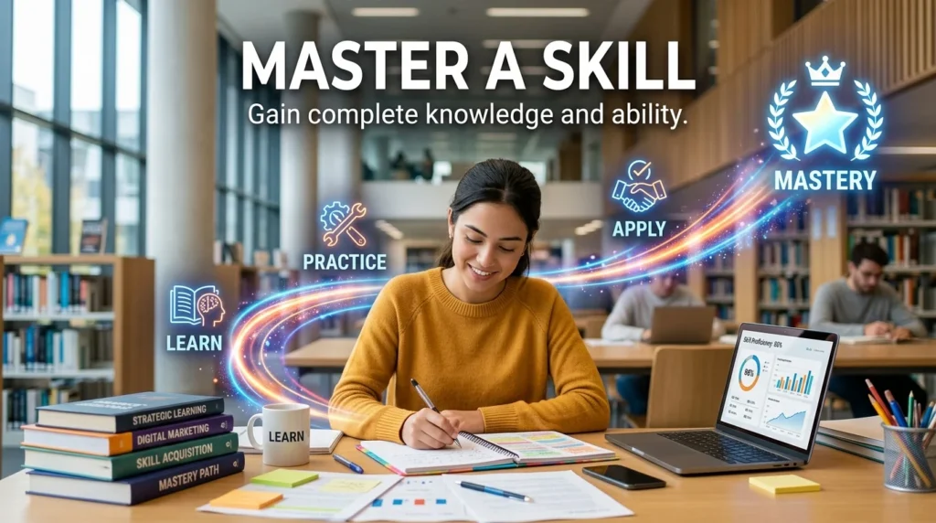 Synonym for Outpace: Gain Skills Faster